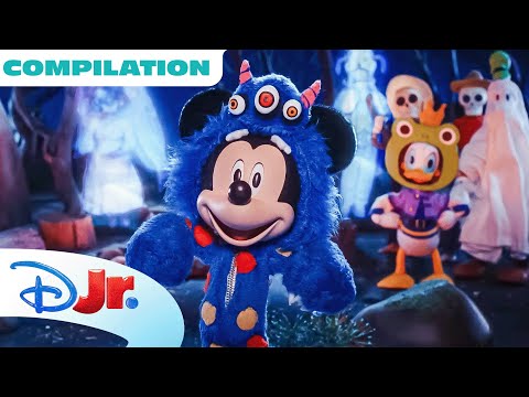 Every Mickey Mouse Halloween Spooky Stories 🎃📖👻 | Compilation | @disneyjr