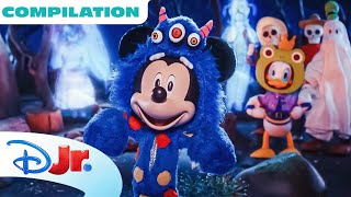 Every Mickey Mouse Halloween Spooky Stories 🎃📖👻 | Compilation | @disneyjr