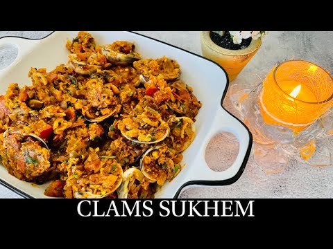 Goan Clams Sukhem Recipe | Goan Kubbe Sukke | Tisreo Sukhem Recipe | Goan Recipes - By Natasha