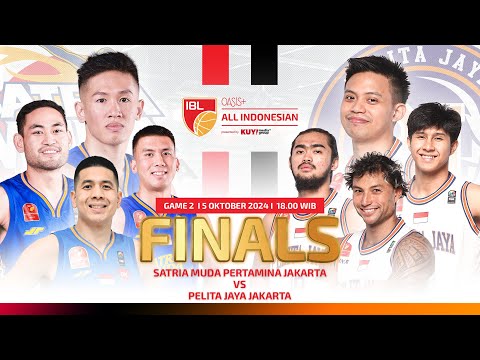 [LIVE] FINALS GAME 2: SATRIA MUDA PERTAMINA VS PELITA JAYA JAKARTA  | IBL OASIS+ ALL INDONESIAN