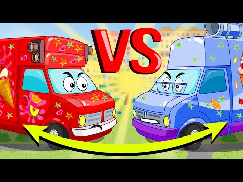 Ice Cream Truck Chronicles: A Funny Cartoon Journey into Road Safety | Educational Fun for Kids