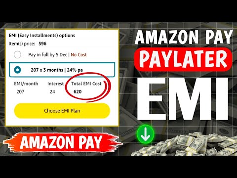 Amazon Paylater Emi Convert 2024 || Amazon Paylater Se Emi Pe Purchase Karen || Amazon Paylater App