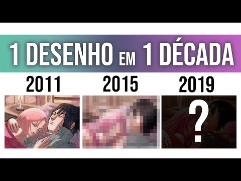 1 DÉCADA DE EVOLUÇÃO em 1 DESENHO