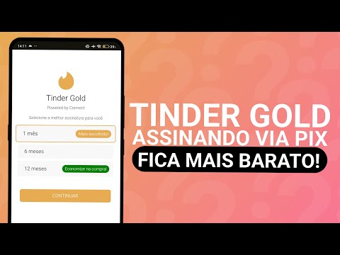 COMO ASSINAR TINDER GOLD PELO PIX