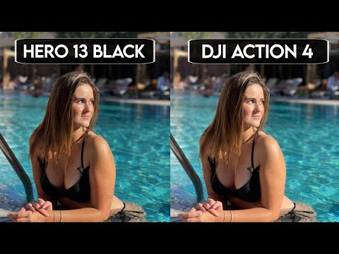 Gopro Hero 13 Black Vs Dji Action 4 | Camera Comparison | Gopro Vs Dji!