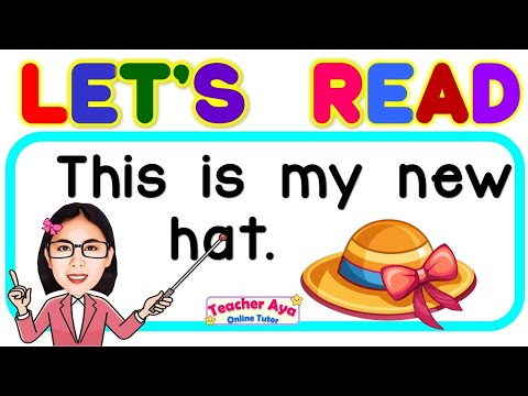 CVC Sentences | Learn to Read | Reading Lesson for Kids - Kinder  - Grade1| Teacher Aya Online Tutor