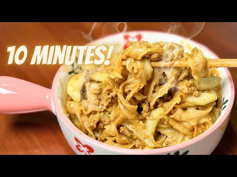 The EASIEST 10 Minutes Noodles Recipe For Busy Weekdays