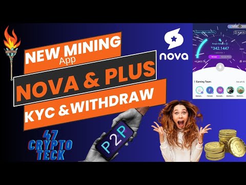 NOVA New Minnig app || NOVA v/s NOVA Plus 🔥 Digital crency Nova network 2024🤑🤑🔥🔥