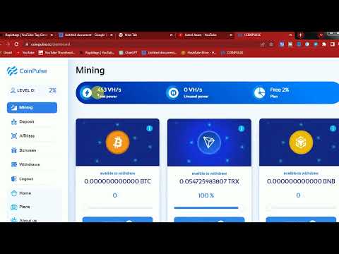 Free Cloud  Mining Site¦Free Bitcoin Mining Site Without Investment¦Earn Free Btc ¦Make Money Online