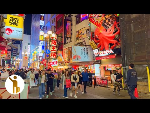 Osaka, Japan 🇯🇵- 4K HDR Walking Tour