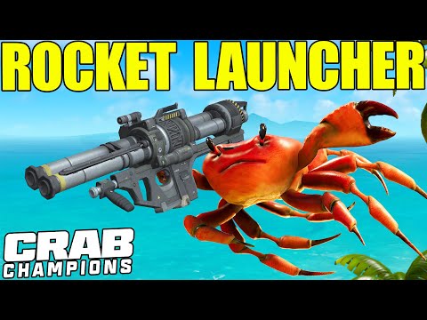 Risky Rocket Launcher Run | Crab Champions Rocket Launcher Gameplay / Showcase