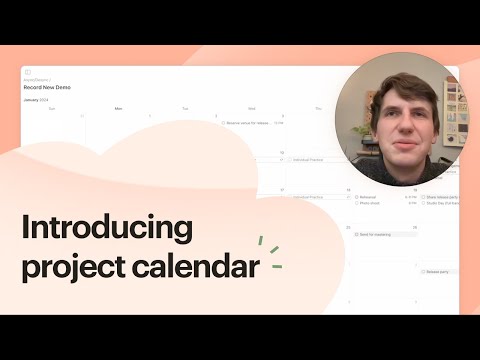 Calendar Layout for Projects Demo by Todoist Frontend Developer Paweł