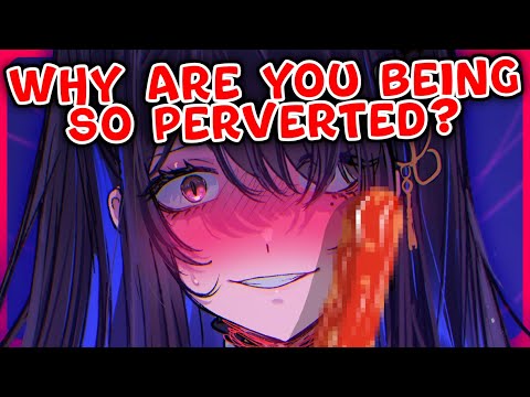 Nerissa Found Chat Gets Perverted Over a COLORFUL Hotdog🌭【Hololive EN】