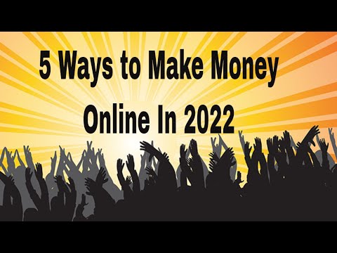 5 Ways To Make Money Online 2022 #Shorts