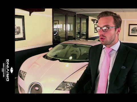 One pink Bugatti Veyron for sale