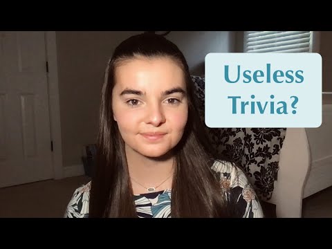 ASMR 50 Useless Trivia Questions