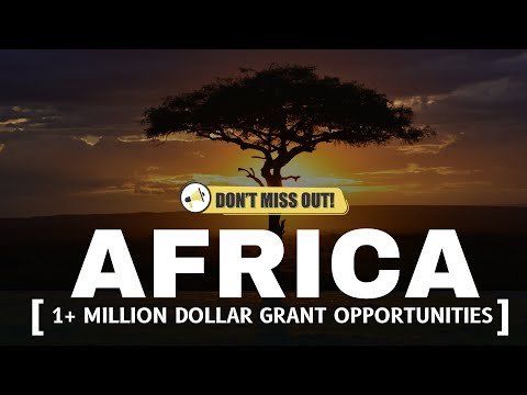 1+ Million Dollar Grant Opportunities for African Countries  | Large Grants | January 2025