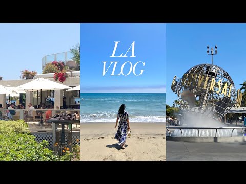 Los Angeles Travel VlogㅣThings to Do in LA, Universal Studios, Santa Monica, Malibu, Koreatown