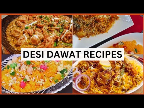 Quick Pakistani Dawat Recipes | Dawat Menu With Chicken Recipes |Aise Dawat Jo Sab Ka Dil Jeet Le