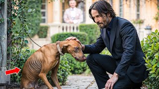 Rich Man Mistreats His Dog Often, Unaware That Keanu Reeves Is His NEW Neighbor!