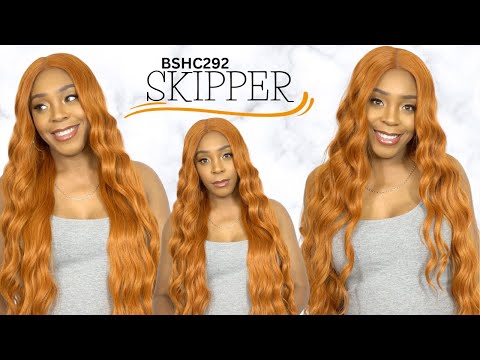 Mane Concept Human Hair Blend Barbie Series HD Lace Front Wig - BSHC292 SKIPPER --/WIGTYPES.COM