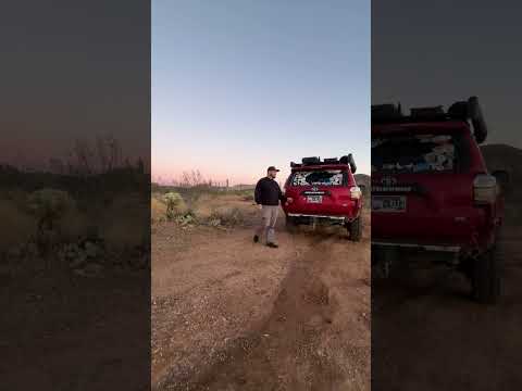 Pull Up To Camp, ready to cook #overland #camping #overlanding #4runner #campcooking