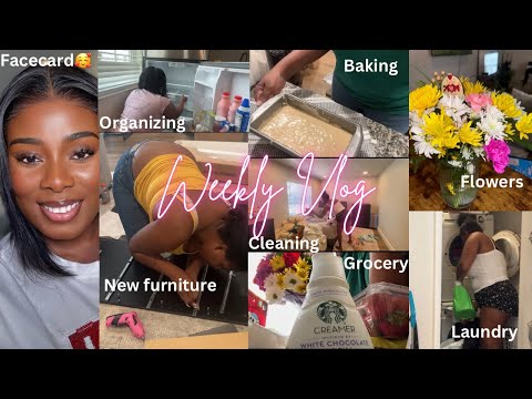 A BASIC WEEK IN MY LIFE VLOG: SAMS GROCERY + BAKING + WORKING + CLEANING AND ORGANIZING + MOM LIFE