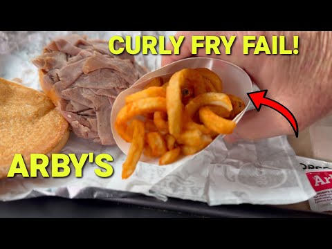 Rising Food Costs FAIL! ~ C'mon Arby's at Least Fill My Curly Fries Box ~ Arby's Of Leland, NC