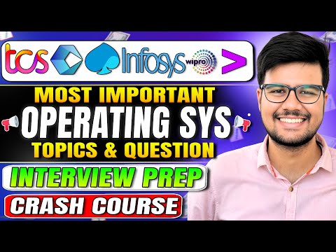 Top OS Interview Questions for TCS, Accenture, Capgemini & More! 🚀