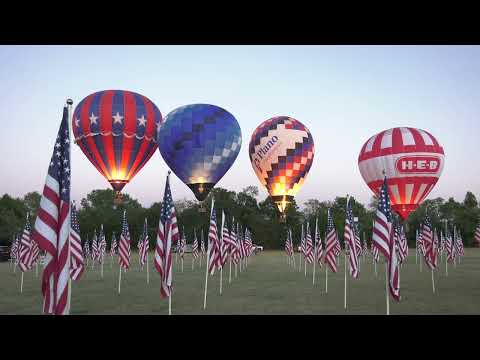 Flags of Honor Balloon Glow 2024