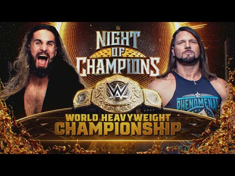 WWE Night Of Champions 2023 Full And Official Match Card HD