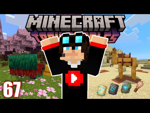 EXPLORANDO a NOVA VERSÃO 1.20 do MINECRAFT - Minecraft Survival 1.20 #67 (Minecraft Bedrock)