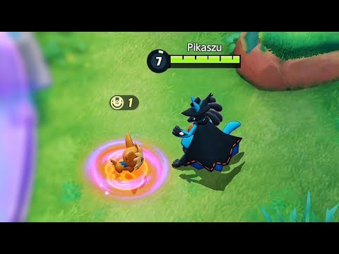 Lucario Costume Party Style Special Move Effect on Chinese Version - Pokémon Unite