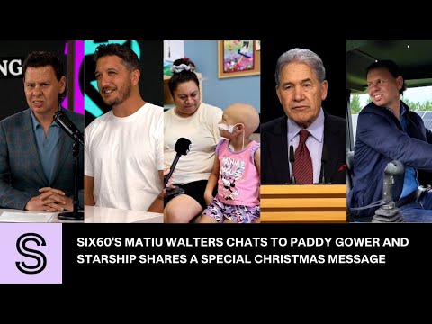 Six60's Matiu Walters, Winston Peters and a special xmas message from Starship | Stuff.co.nz