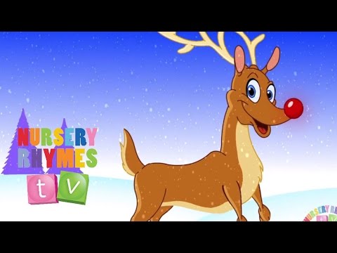 RUDOLPH THE RED NOSED REINDEER | Christmas Songs | Nursery Rhymes TV | English Songs For Kids