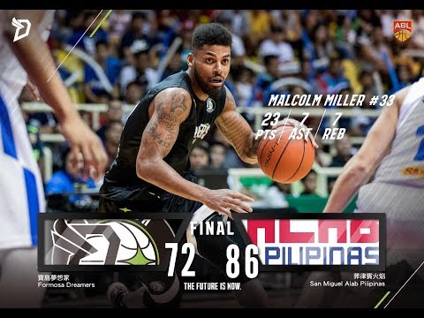 ▋東南亞職籃 #ABL9 21st Dec 2018 │Malcolm Miller 23 分、7 助攻、1 阻攻、3P 4-9 精華