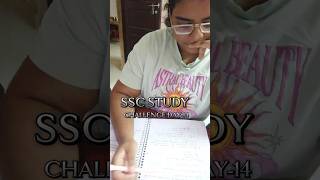 SSC STUDY CHALLENGE DAY-14🎯#minivlog #sscvlog #motivation #sscstudyroutine #governmentexam #study