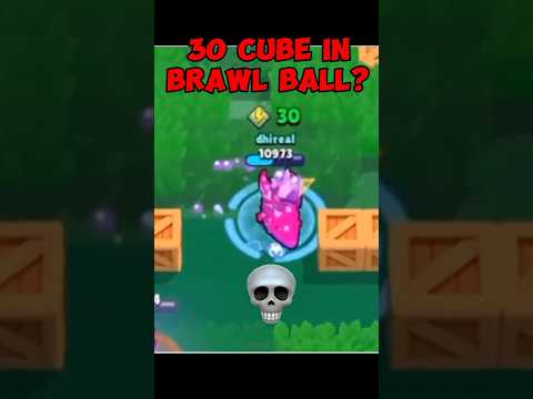 Infinite Power Cube Glitch in Brawl Ball 💀🔥 #brawlstars #bs #supercell #shorts