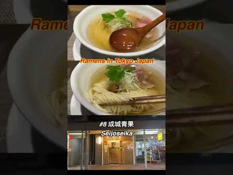 Tokyo Ramen Best 10 (10th-6th) in Japan