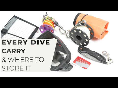 Every Dive Carry and Where to Store It #scuba #edc