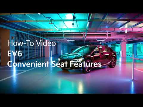 Convenient seat features｜Kia EV6