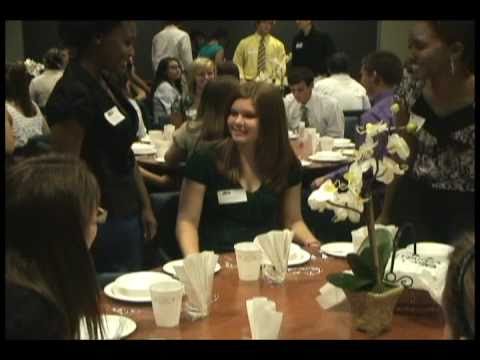 Students Learn the Proper Manners During Etiquette Dinner