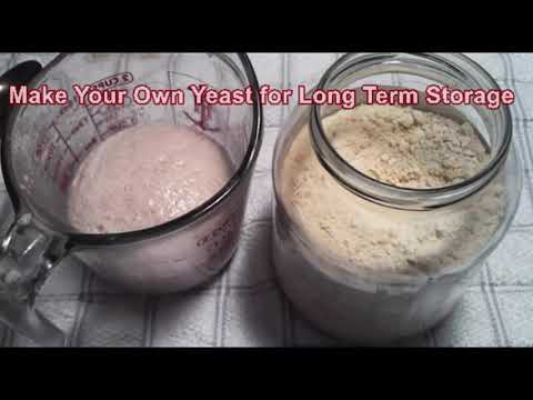 yeast homemade and 2 ingredients #yeast #homemade #suurdeeg