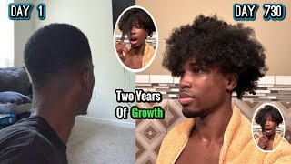 MY TWO YEAR NATURAL HAIR JOURNEY AFTER MY BIG CHOP: HOW LONG DID IT REALLY GROW ( Hair Update )