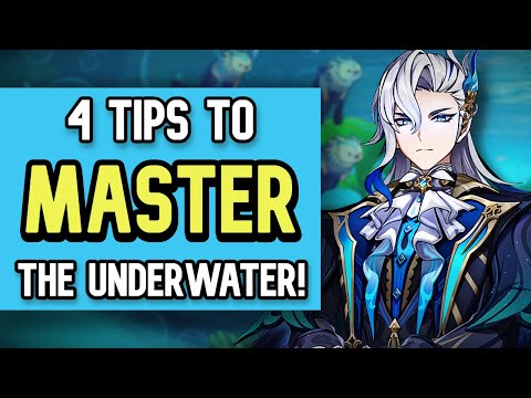 4 BIG Tips To MASTER Underwater Exploration in Fontaine | Genshin Impact 4.0 Beginner Guide