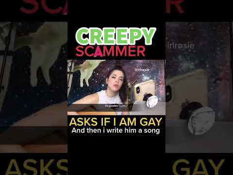 Scammer asks me if i am gay so i write him a song