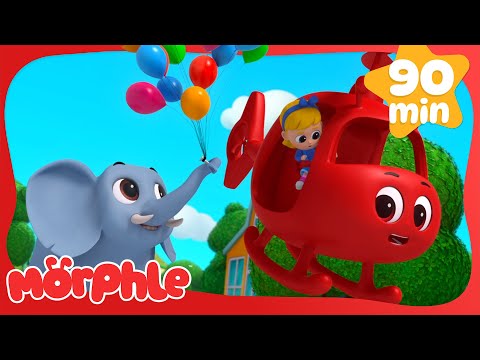 The birthday is saved by our hero Morphle! 🎈| Morphle 3D | Monster Cartoon for Kids