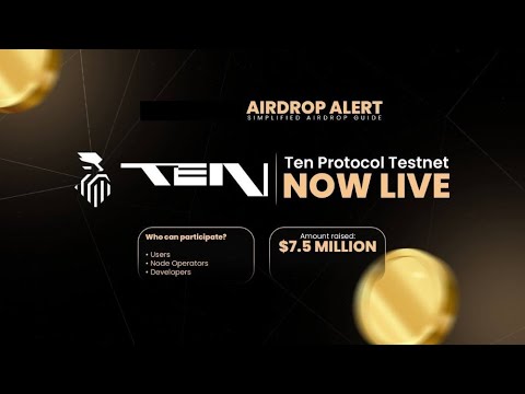 Ten Testnet Airdrop | Ten Protocol Airdrop | Free Crypto Airdrop