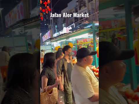 Jalan Alor Market #malaysia #kualalumpur #streetfood