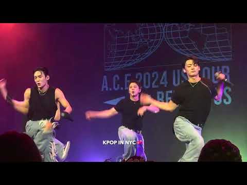 A.C.E 에이스 REWIND US TOUR IN NEW YORK 2024.07.16: Higher cuts + Baby Tonight 황홀경 恍惚境  [fancam 직캠]